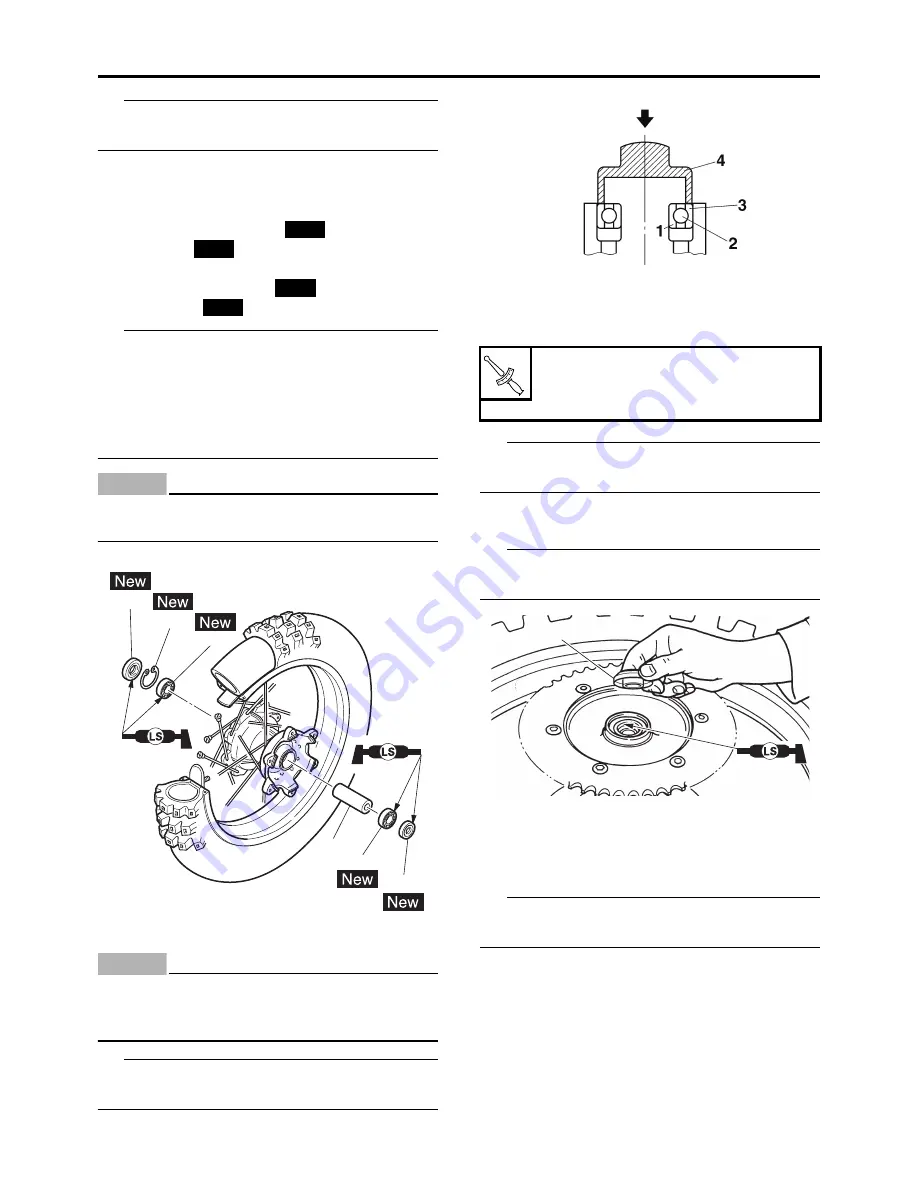 Yamaha YZ125 2022 Owner'S Service Manual Download Page 101