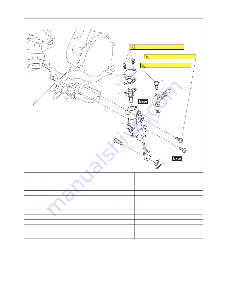 Yamaha YZ125 2022 Owner'S Service Manual Download Page 116