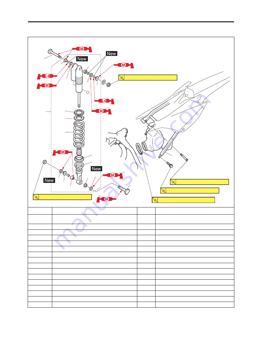 Yamaha YZ125 2022 Скачать руководство пользователя страница 147