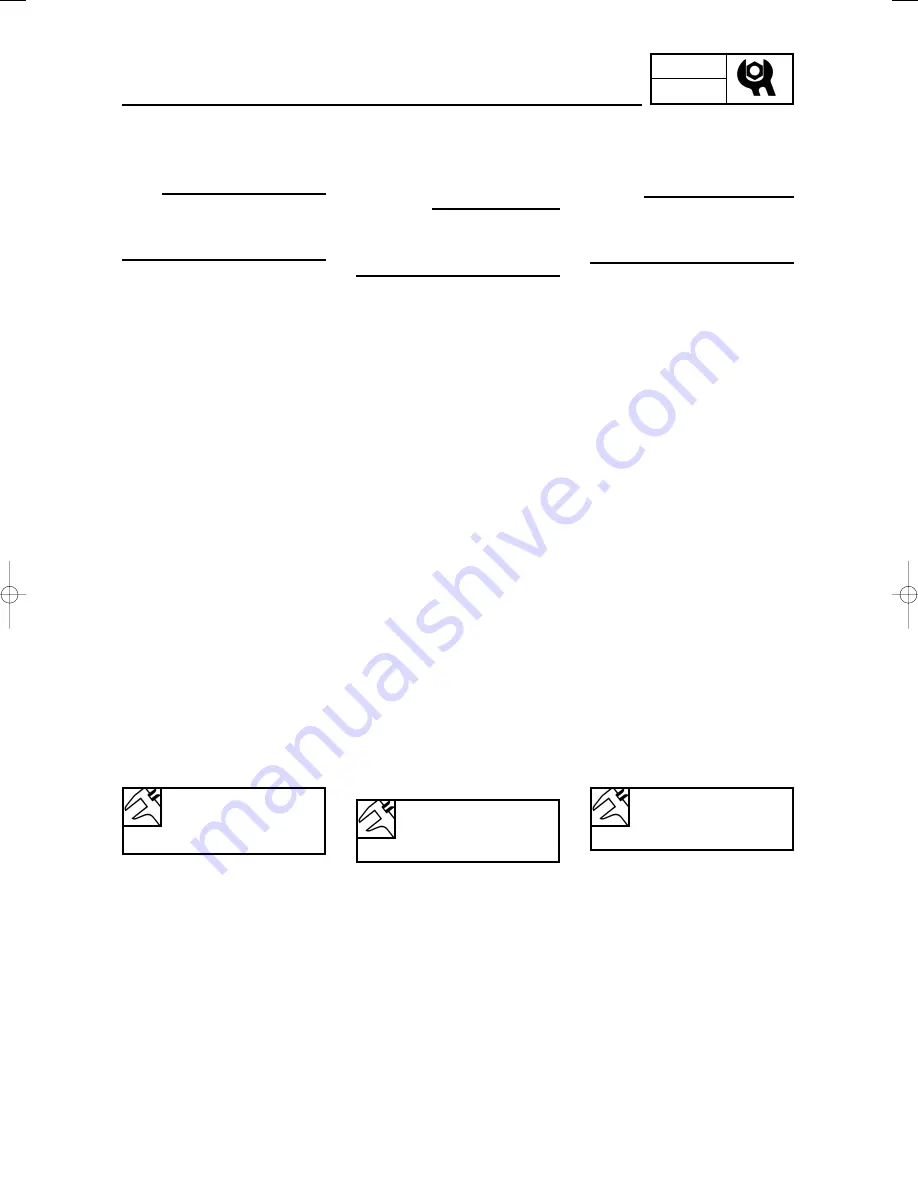 Yamaha YZ125(S)/LC Owner'S Service Manual Download Page 181