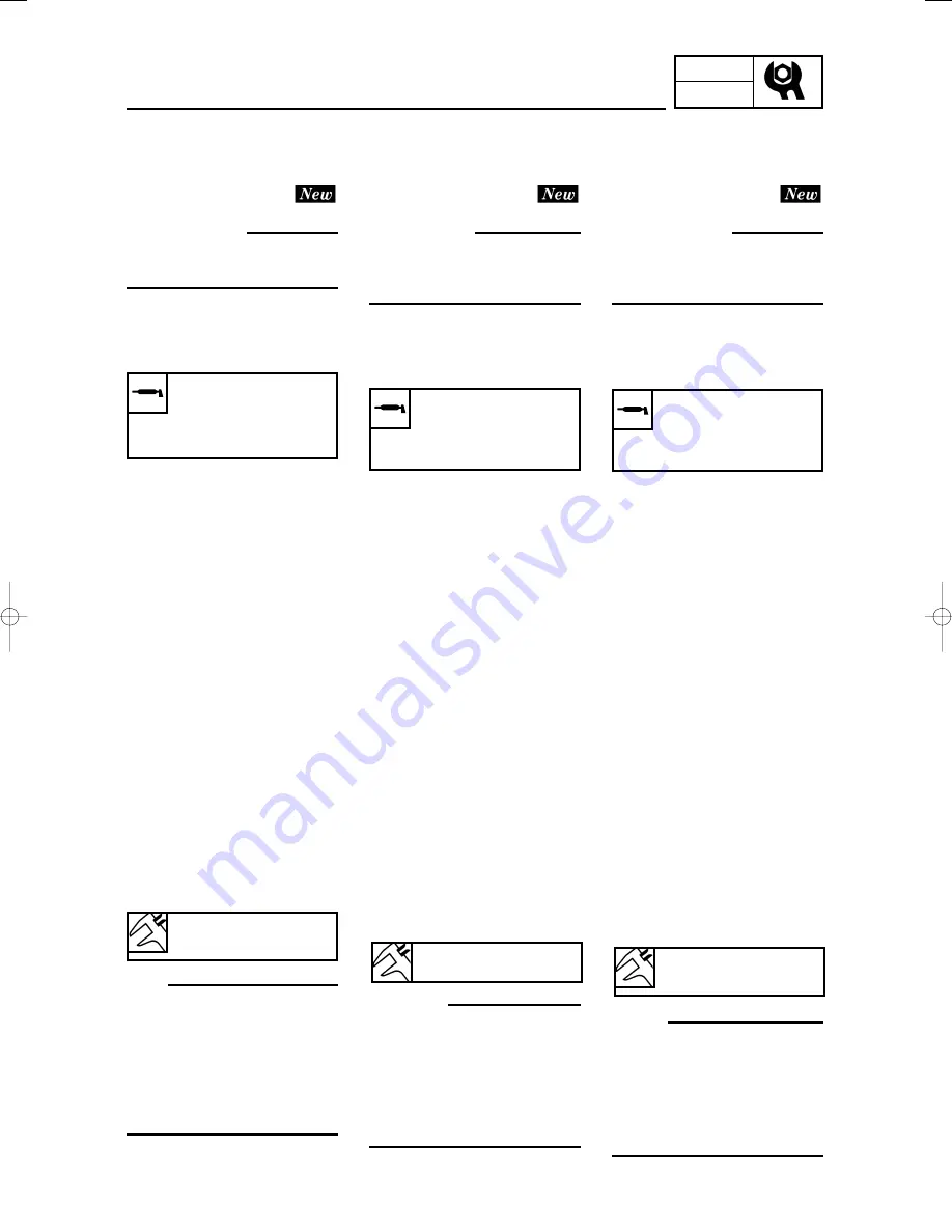 Yamaha YZ125(S)/LC Owner'S Service Manual Download Page 183