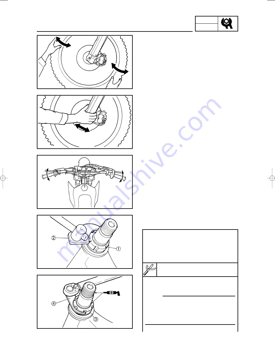 Yamaha YZ125(S)/LC Owner'S Service Manual Download Page 202