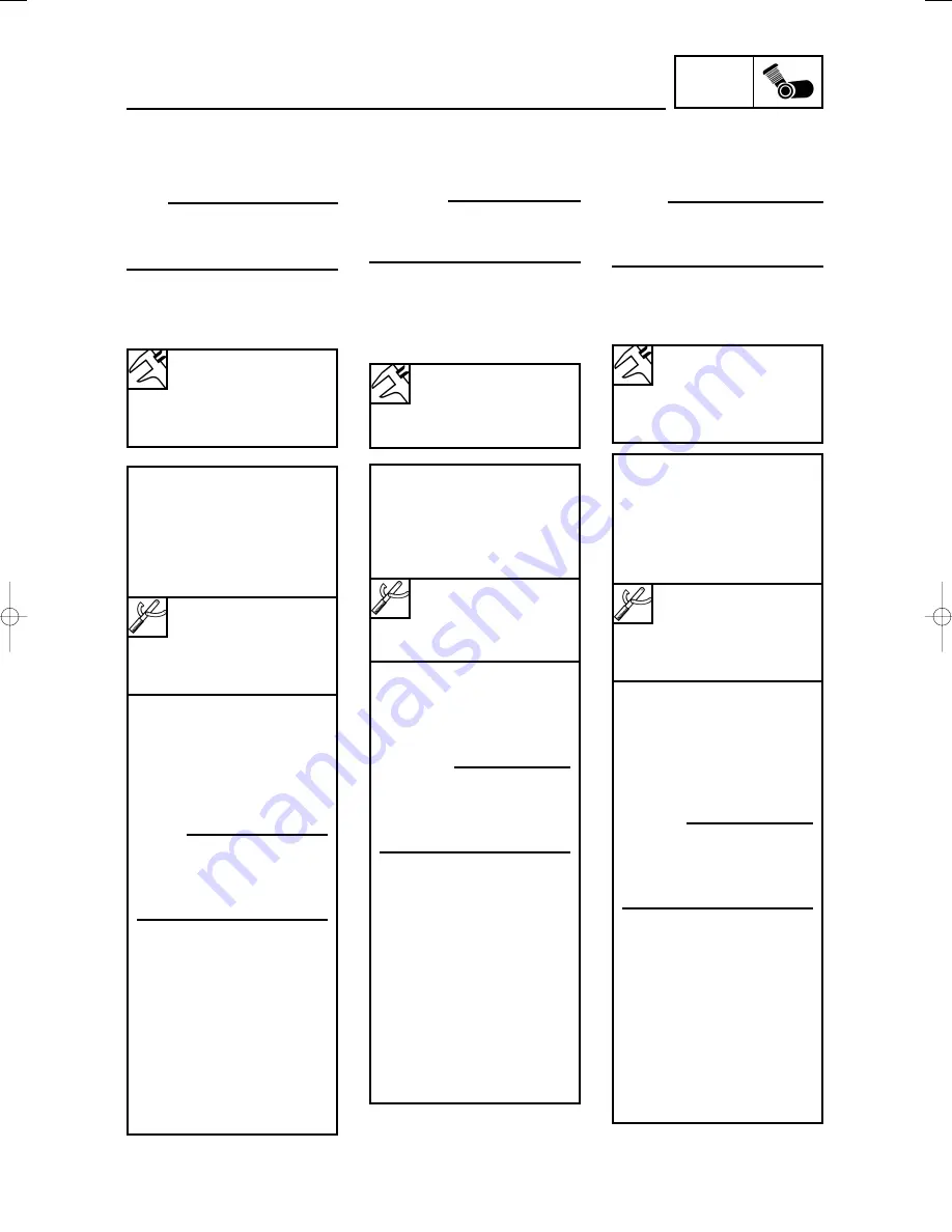 Yamaha YZ125(S)/LC Owner'S Service Manual Download Page 235