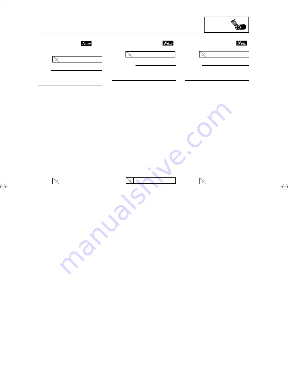 Yamaha YZ125(S)/LC Owner'S Service Manual Download Page 335