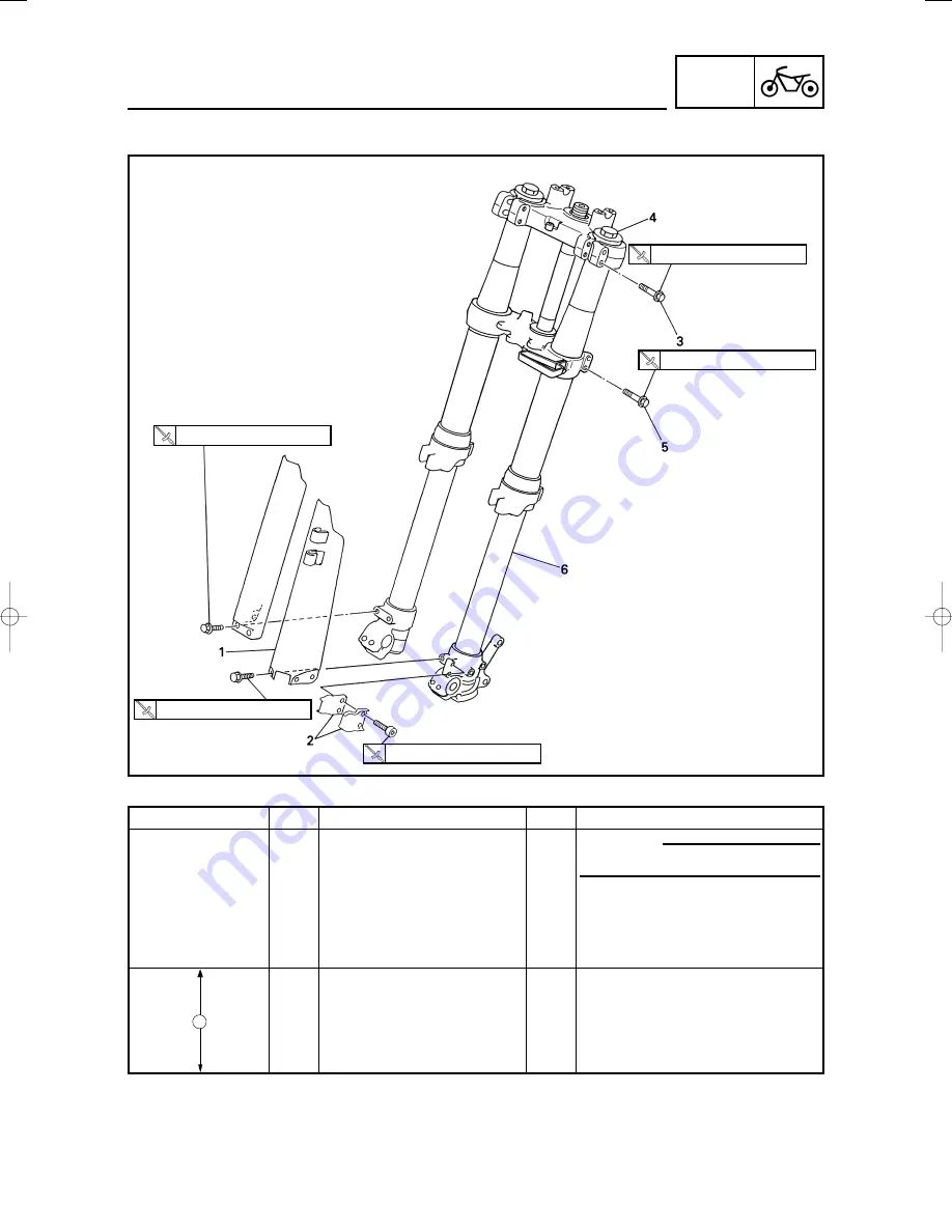 Yamaha YZ125(S)/LC Owner'S Service Manual Download Page 412