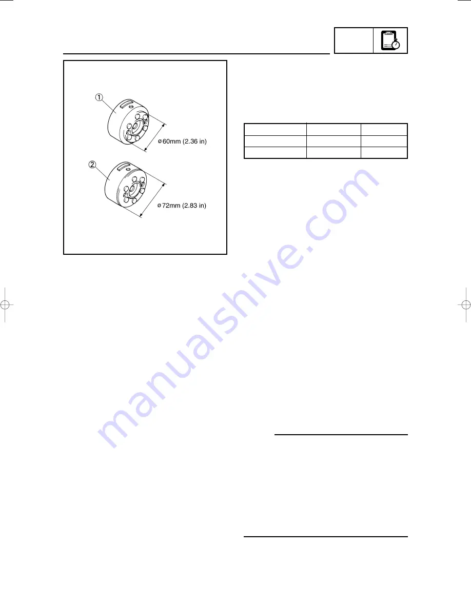 Yamaha YZ125(S)/LC Owner'S Service Manual Download Page 536