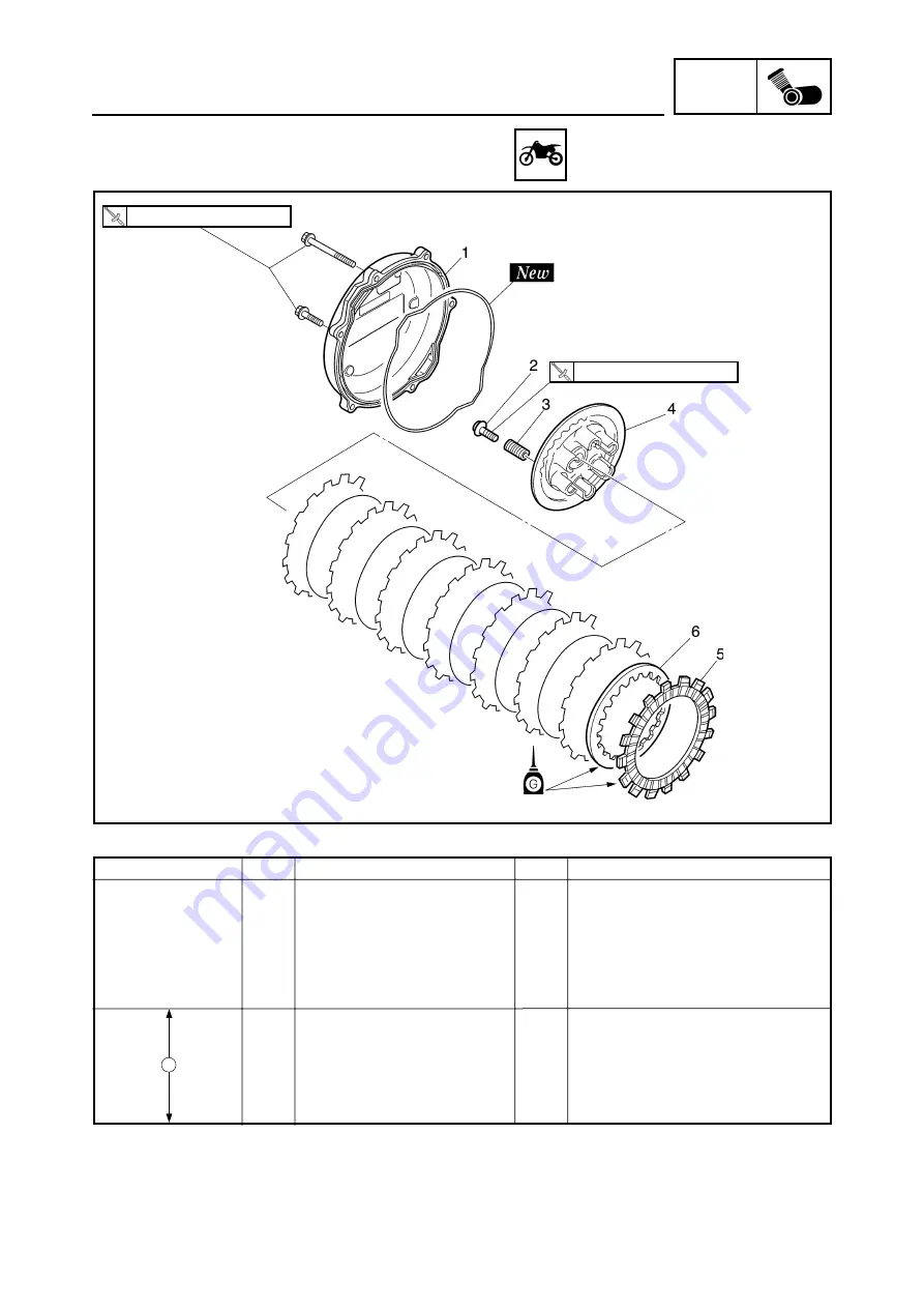 Yamaha YZ250 Скачать руководство пользователя страница 284