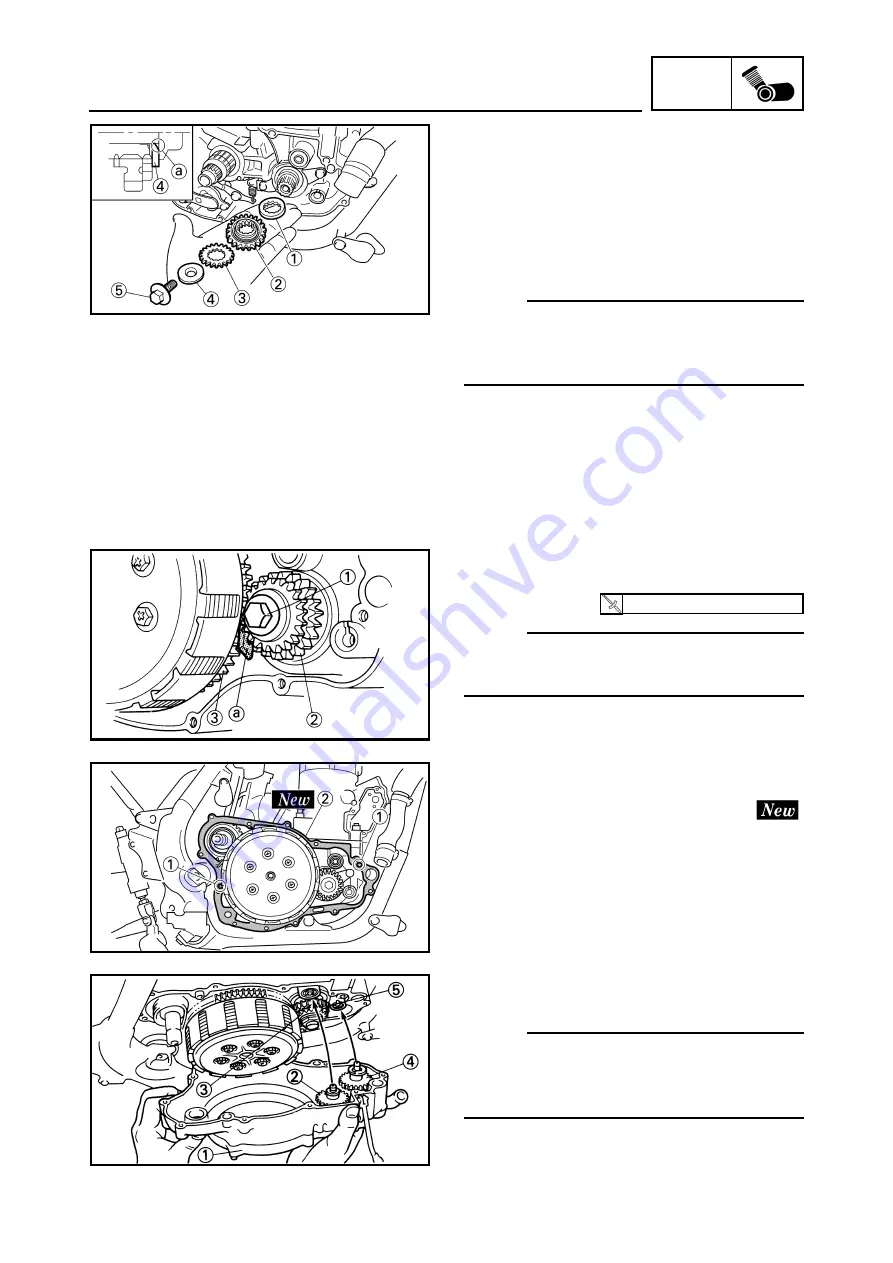 Yamaha YZ250 Owner'S Service Manual Download Page 312