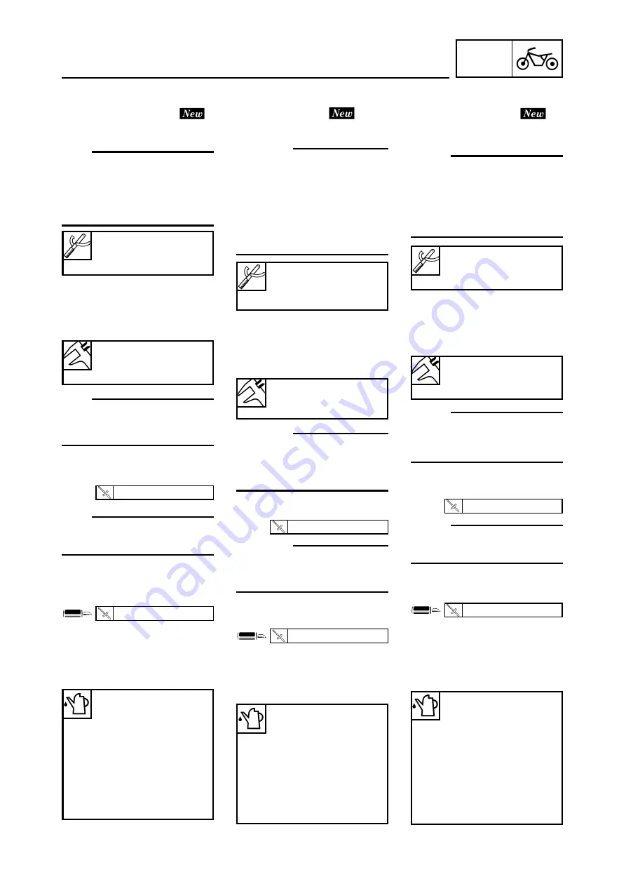 Yamaha YZ250 Owner'S Service Manual Download Page 449