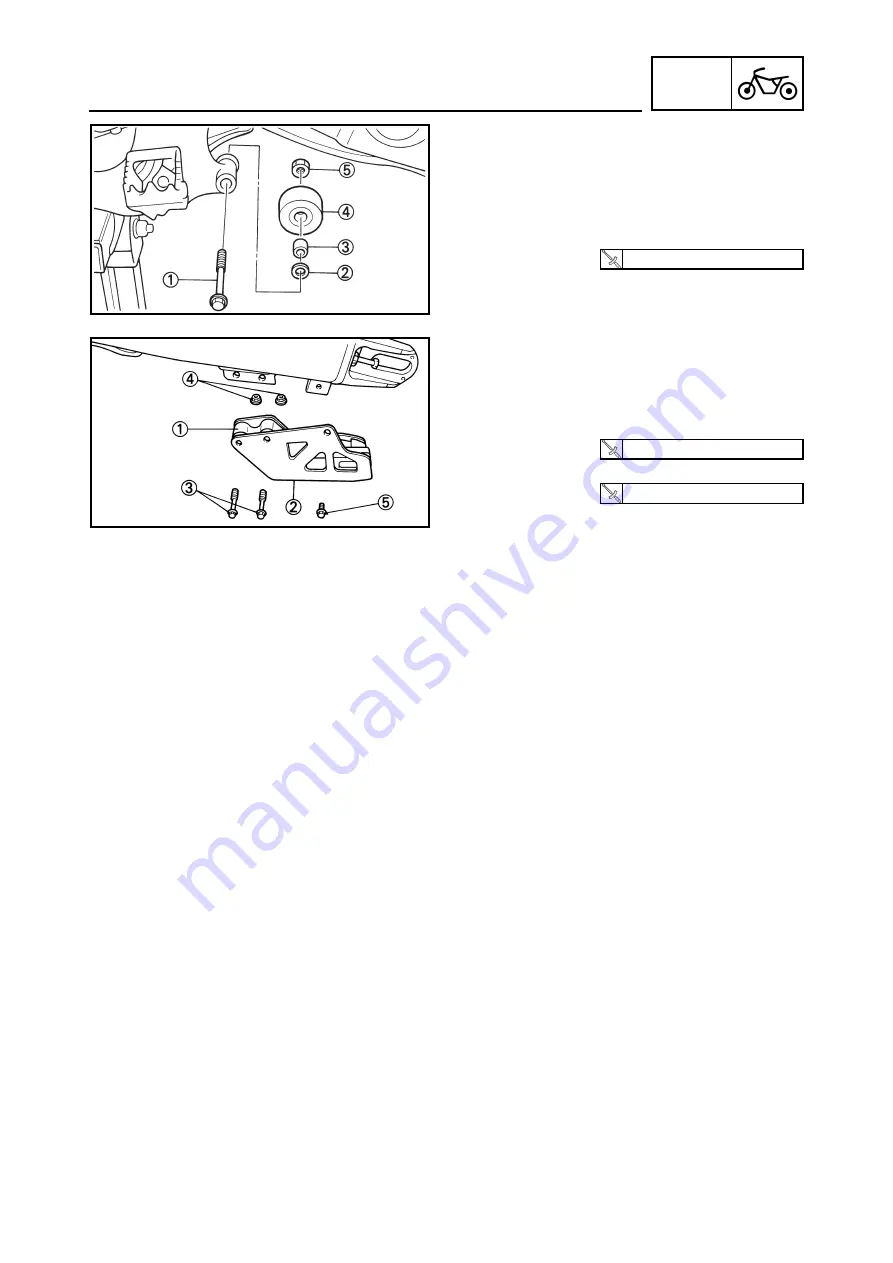 Yamaha YZ250 Owner'S Service Manual Download Page 494