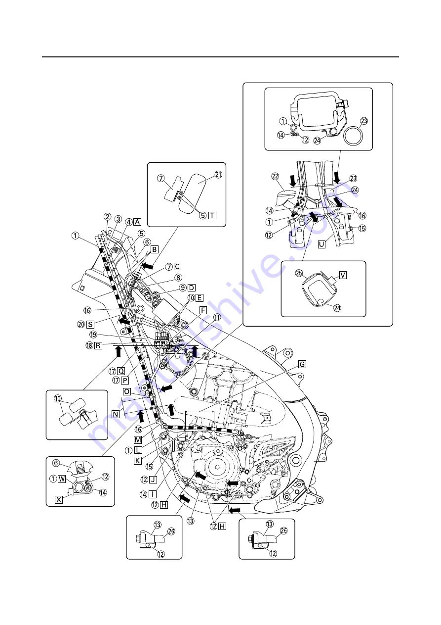 Yamaha YZ250F 2014 Owner'S Service Manual Download Page 74