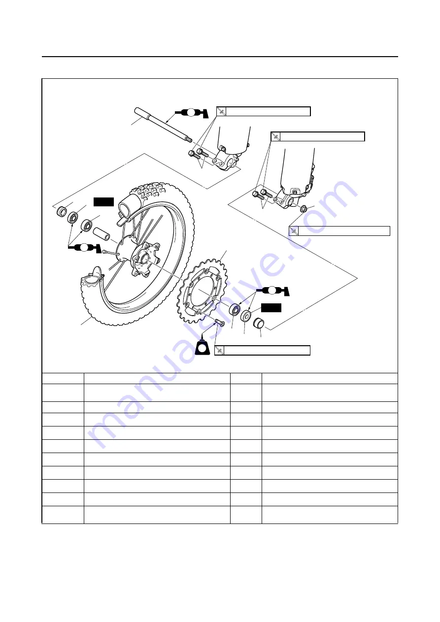 Yamaha YZ250F 2014 Скачать руководство пользователя страница 127