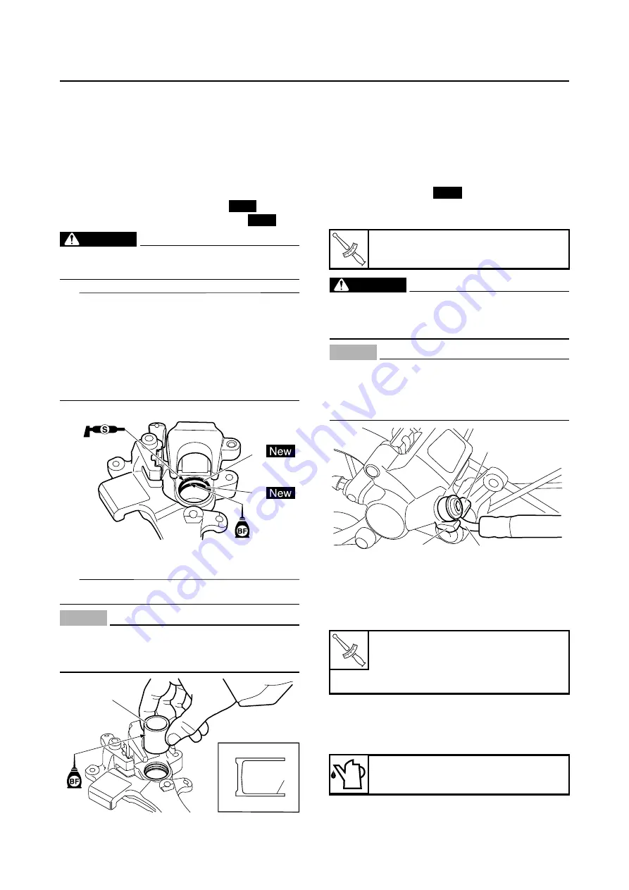 Yamaha YZ250F 2014 Скачать руководство пользователя страница 151