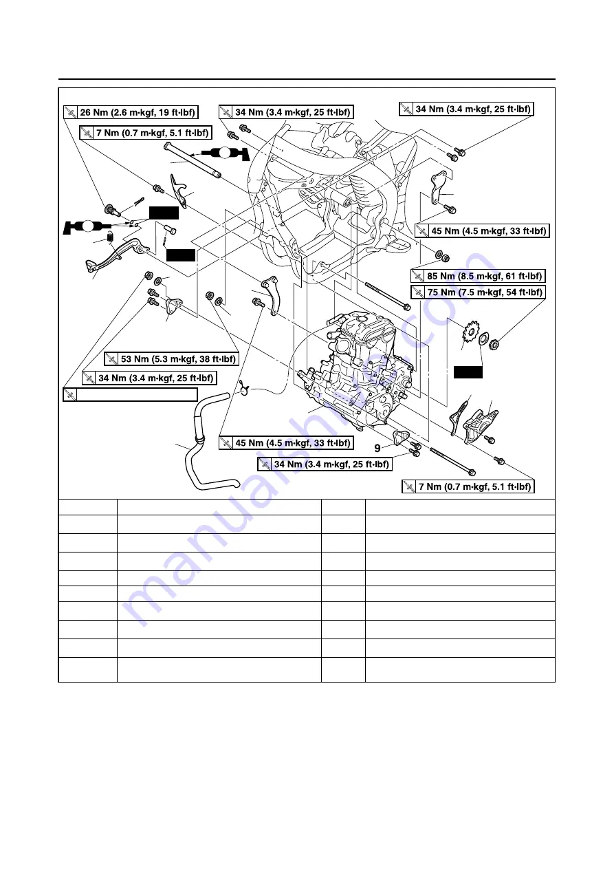 Yamaha YZ250F 2014 Скачать руководство пользователя страница 198