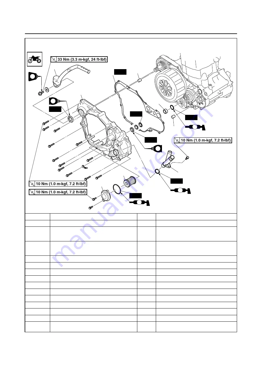 Yamaha YZ250F 2014 Owner'S Service Manual Download Page 230