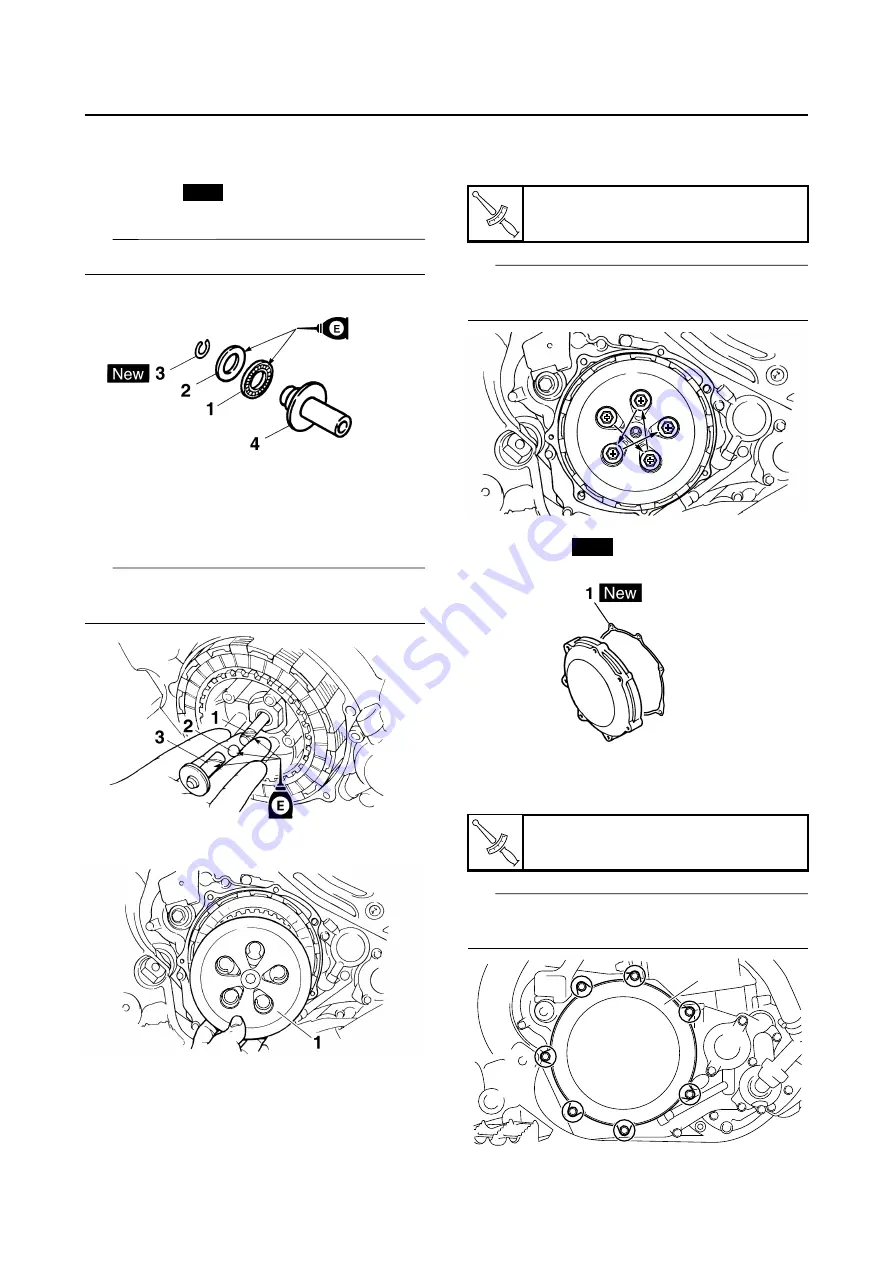 Yamaha YZ250F 2014 Owner'S Service Manual Download Page 235