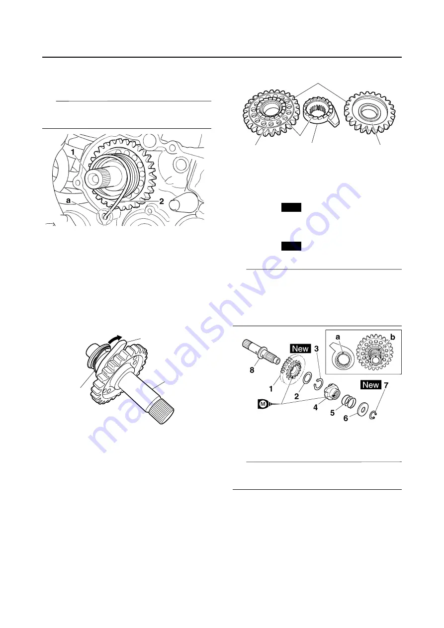 Yamaha YZ250F 2014 Owner'S Service Manual Download Page 238