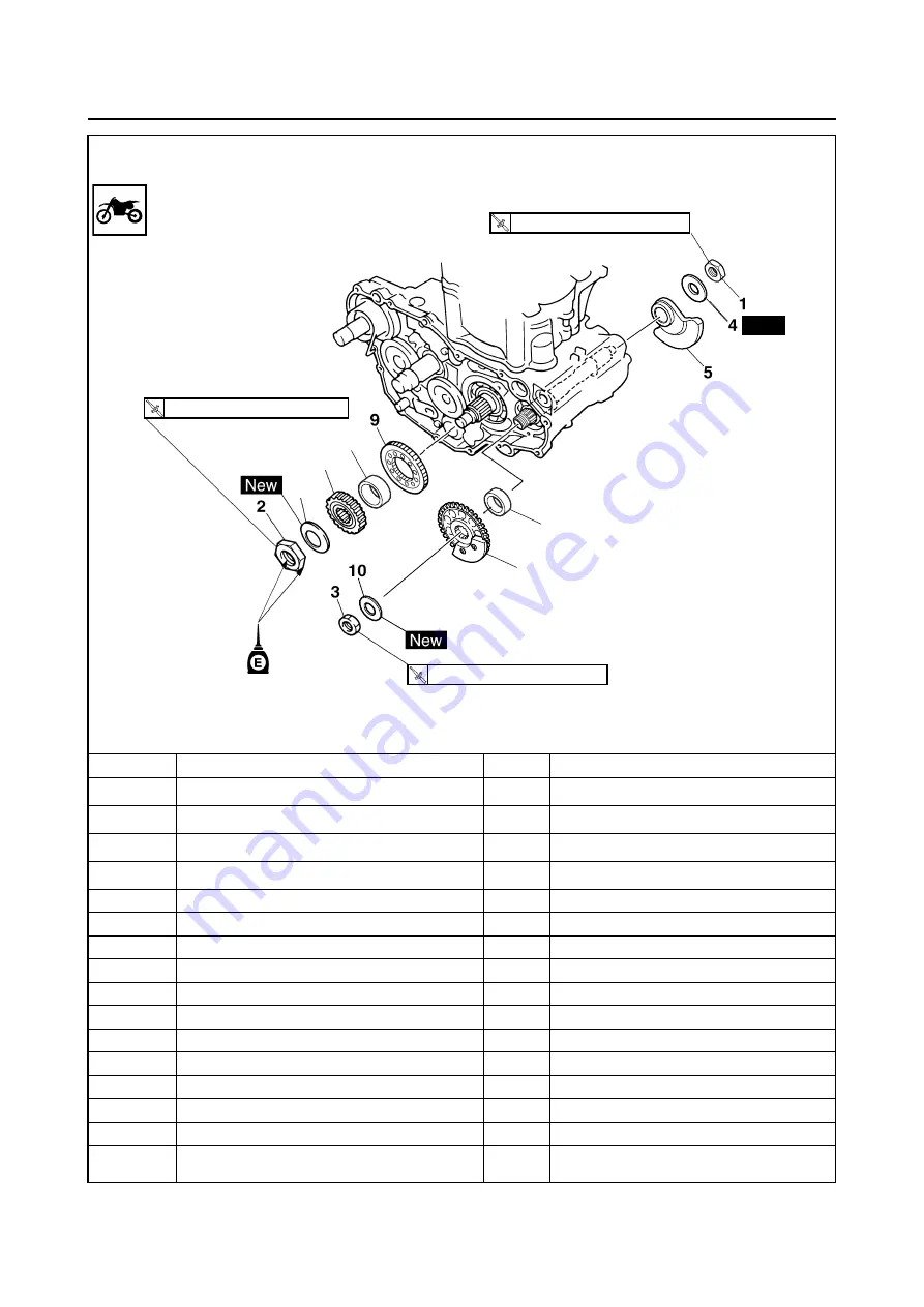 Yamaha YZ250F 2014 Скачать руководство пользователя страница 246