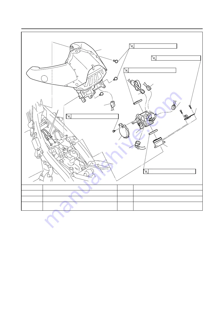 Yamaha YZ250F 2014 Owner'S Service Manual Download Page 281