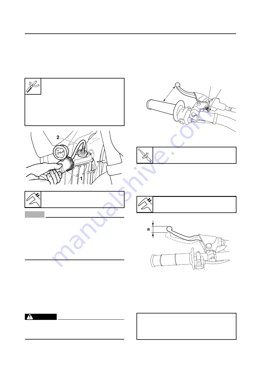 Yamaha YZ250F 2016 Owner'S Service Manual Download Page 94