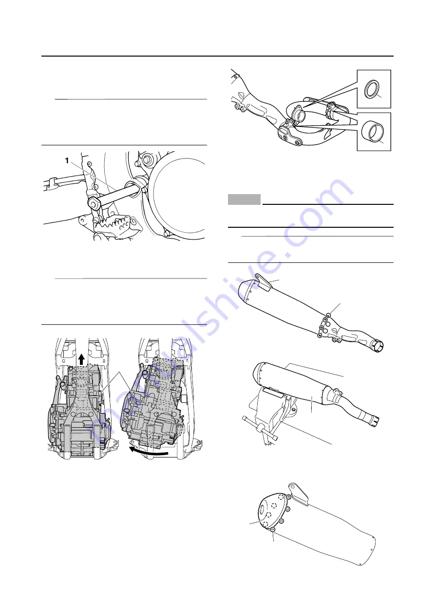 Yamaha YZ250F 2016 Owner'S Service Manual Download Page 200