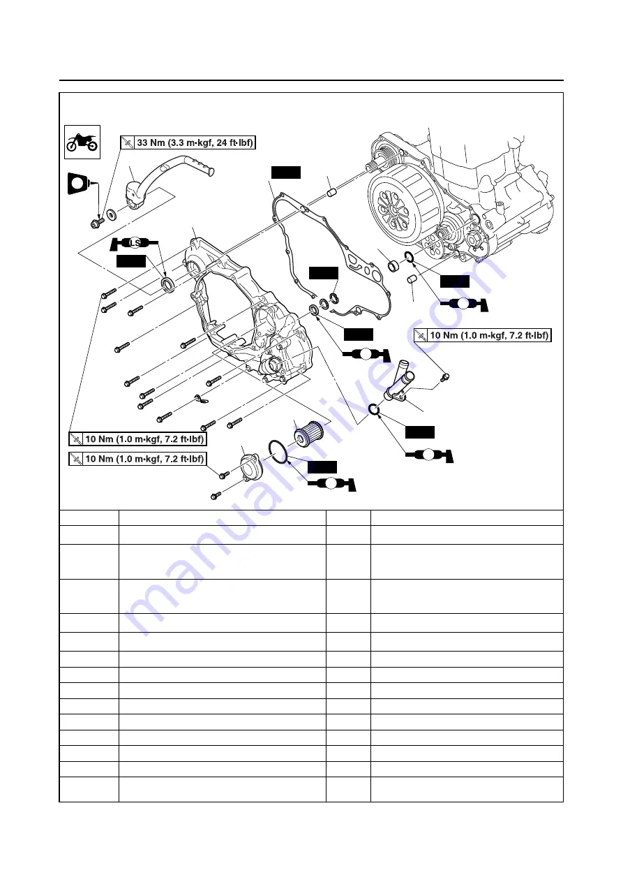 Yamaha YZ250F 2016 Owner'S Service Manual Download Page 230