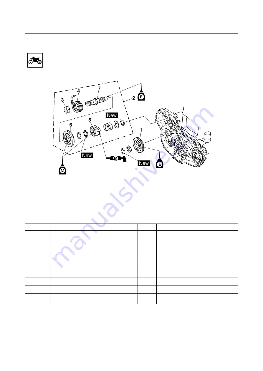 Yamaha YZ250F 2016 Owner'S Service Manual Download Page 237