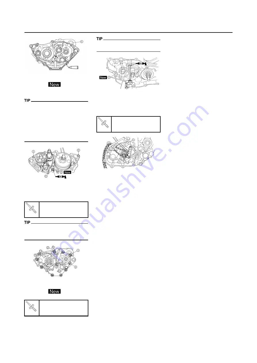 Yamaha yz250f A 2011 Owner'S Service Manual Download Page 134