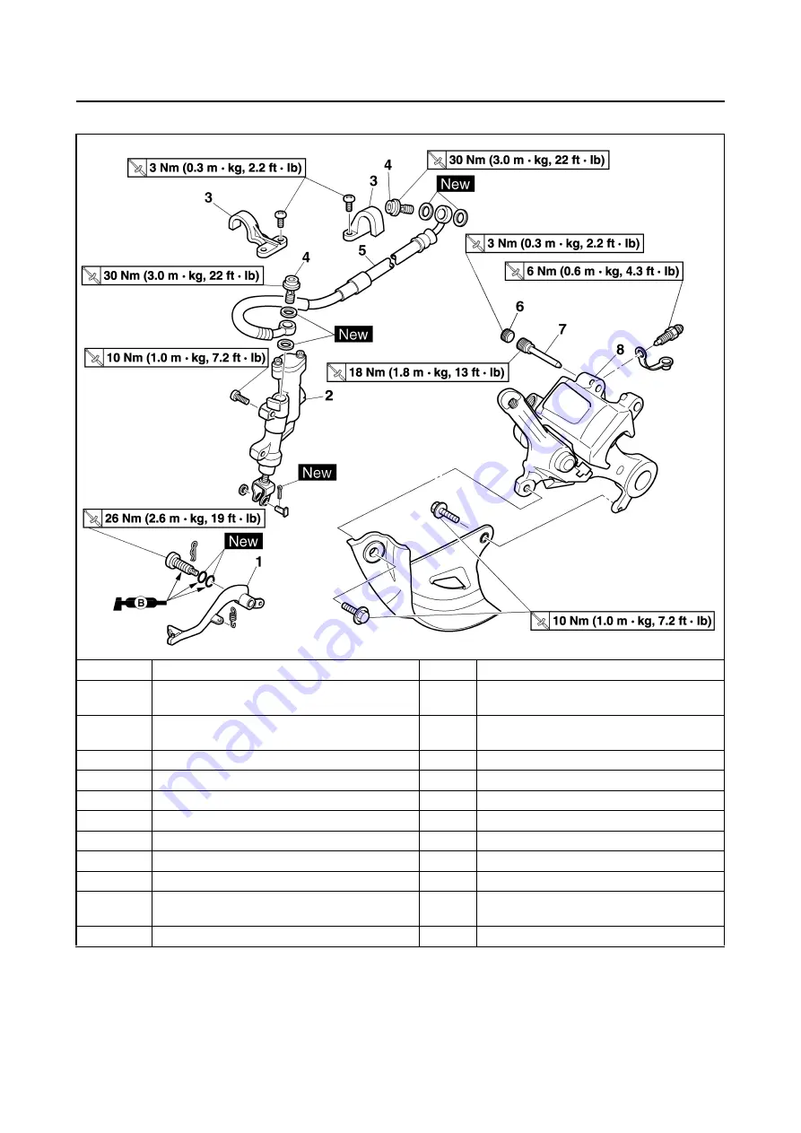 Yamaha yz250f A 2011 Owner'S Service Manual Download Page 144