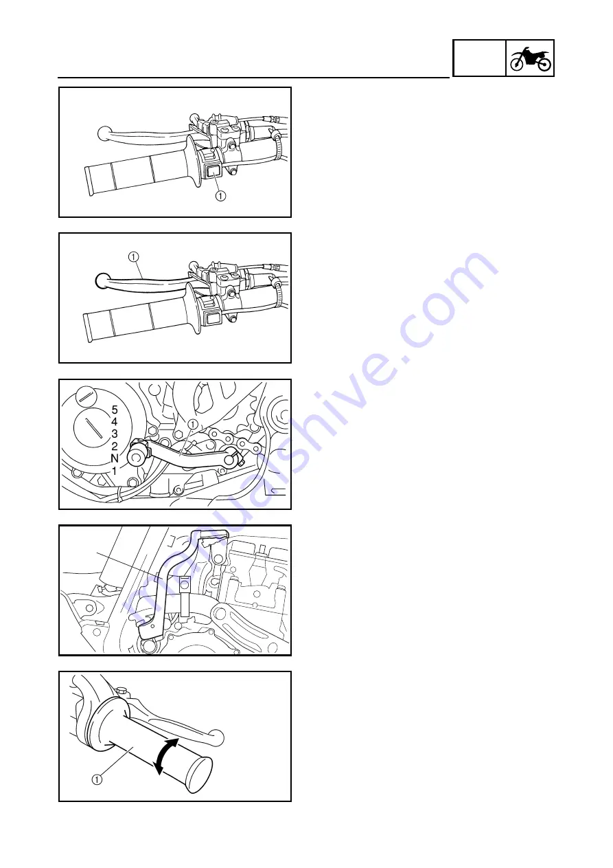 Yamaha YZ250F Owner'S Service Manual Download Page 50