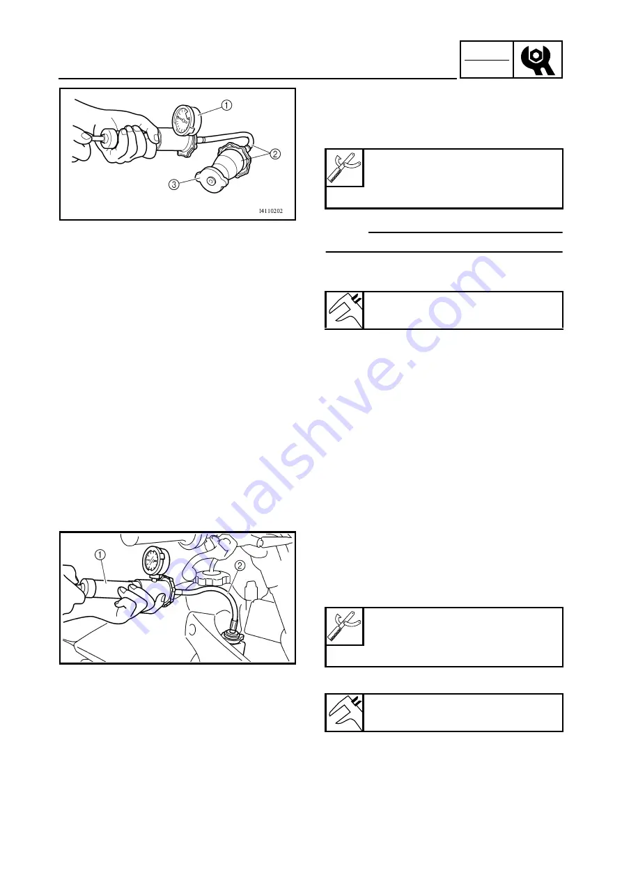 Yamaha YZ250F Owner'S Service Manual Download Page 182