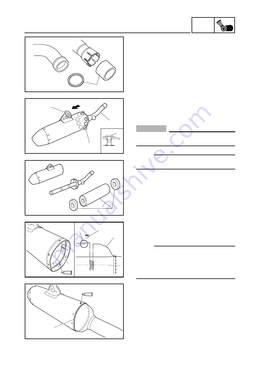 Yamaha YZ250F Owner'S Service Manual Download Page 268