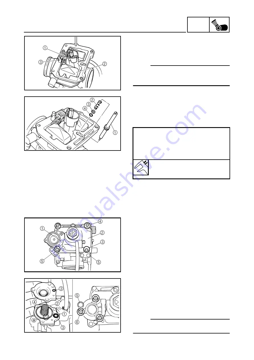 Yamaha YZ250F Owner'S Service Manual Download Page 296