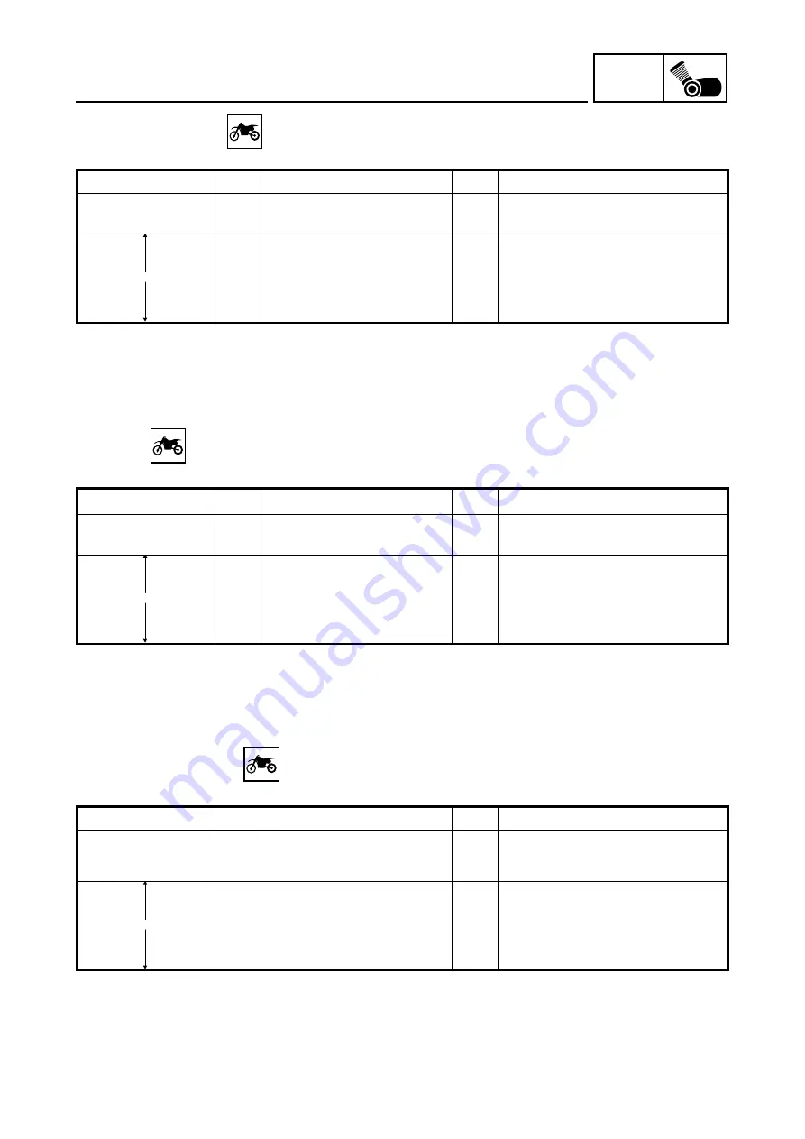 Yamaha YZ250F Owner'S Service Manual Download Page 399