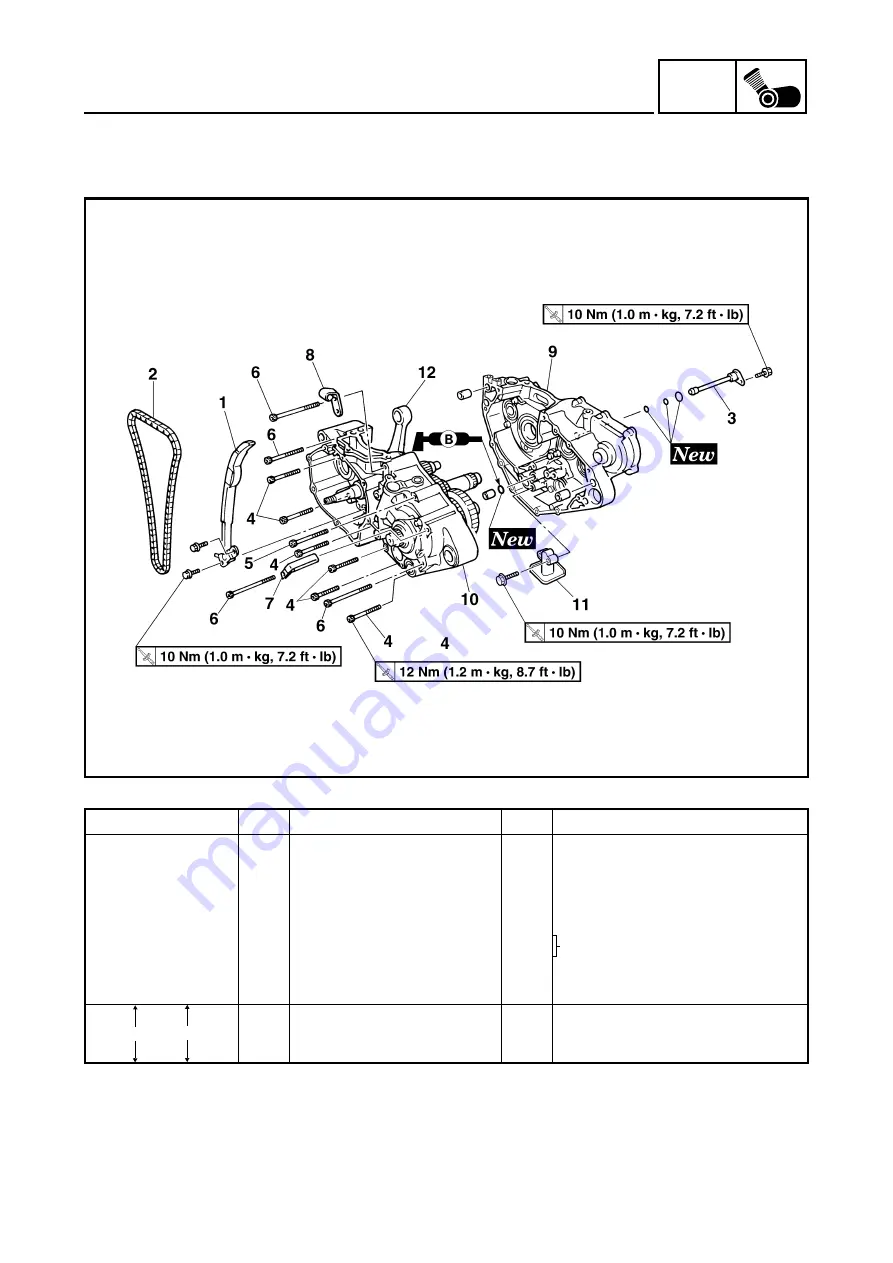 Yamaha YZ250F Owner'S Service Manual Download Page 438