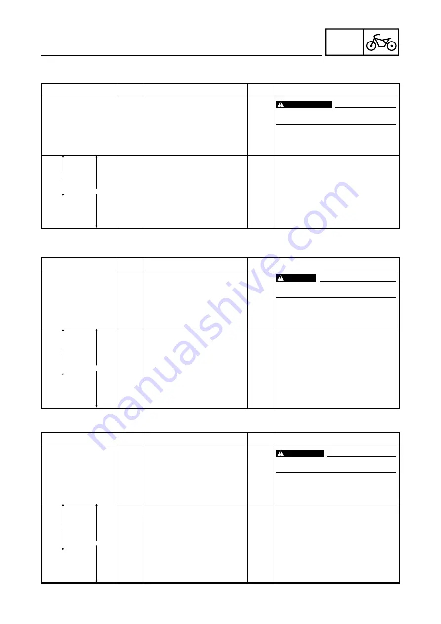 Yamaha YZ250F Owner'S Service Manual Download Page 589