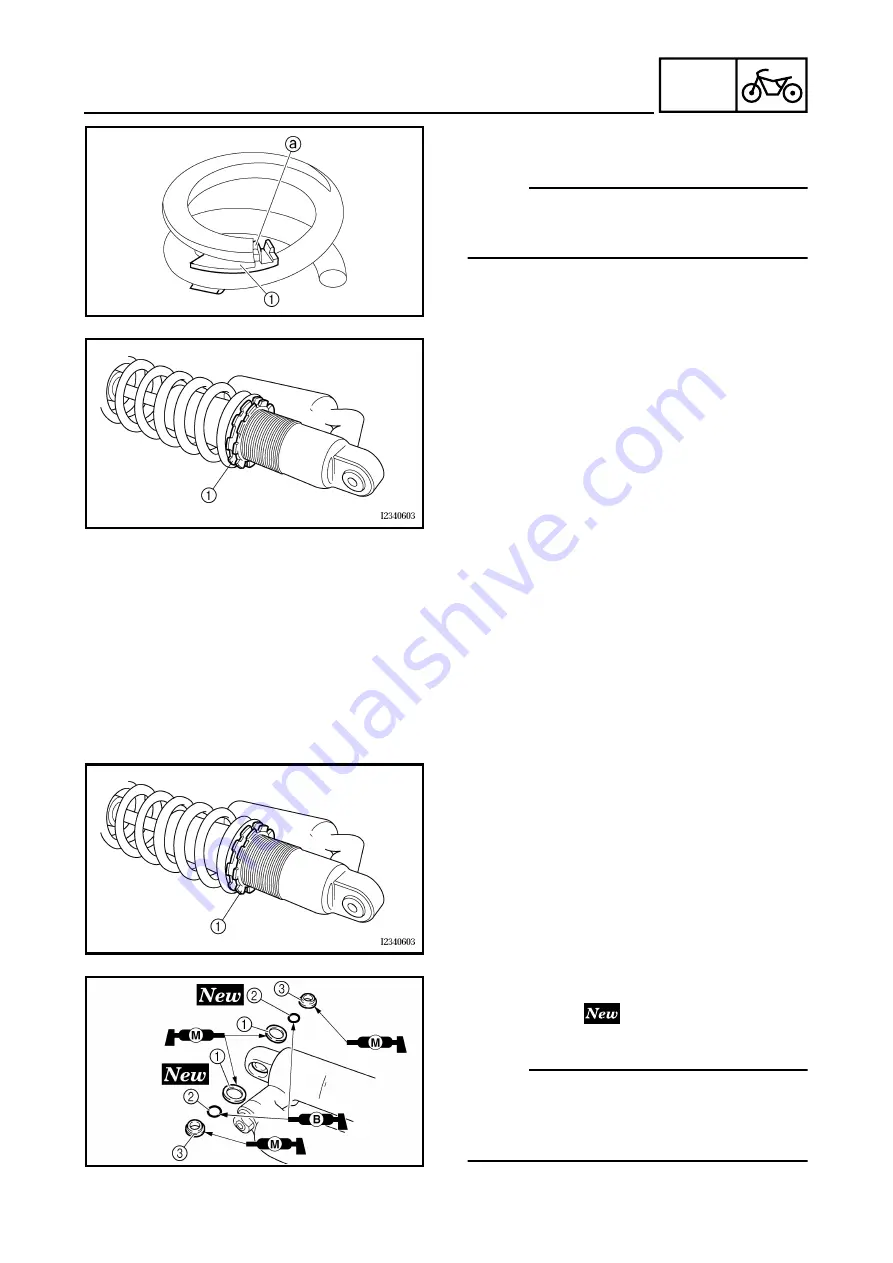 Yamaha YZ250F Owner'S Service Manual Download Page 598