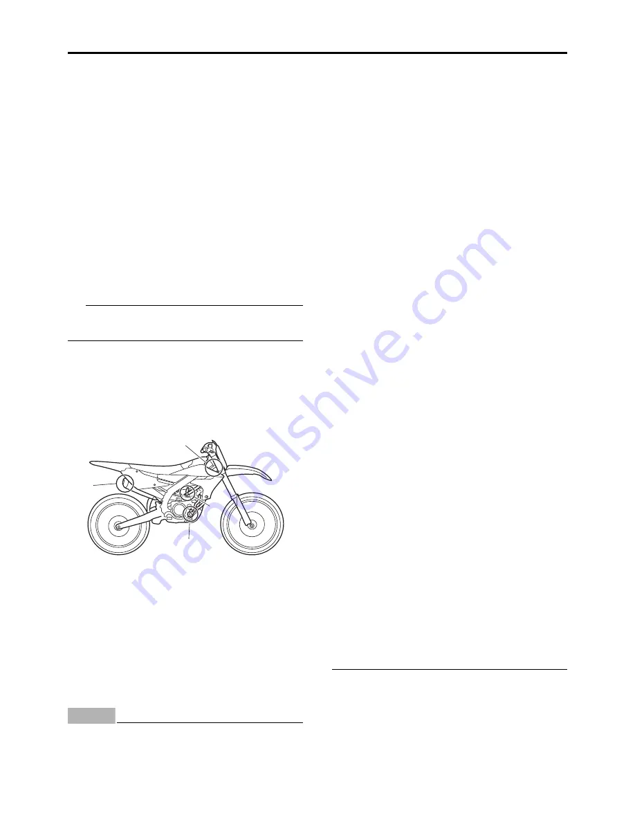 Yamaha YZ250FX 2022 Owner'S Service Manual Download Page 41