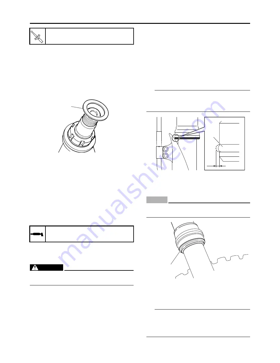 Yamaha YZ250FX 2022 Owner'S Service Manual Download Page 104