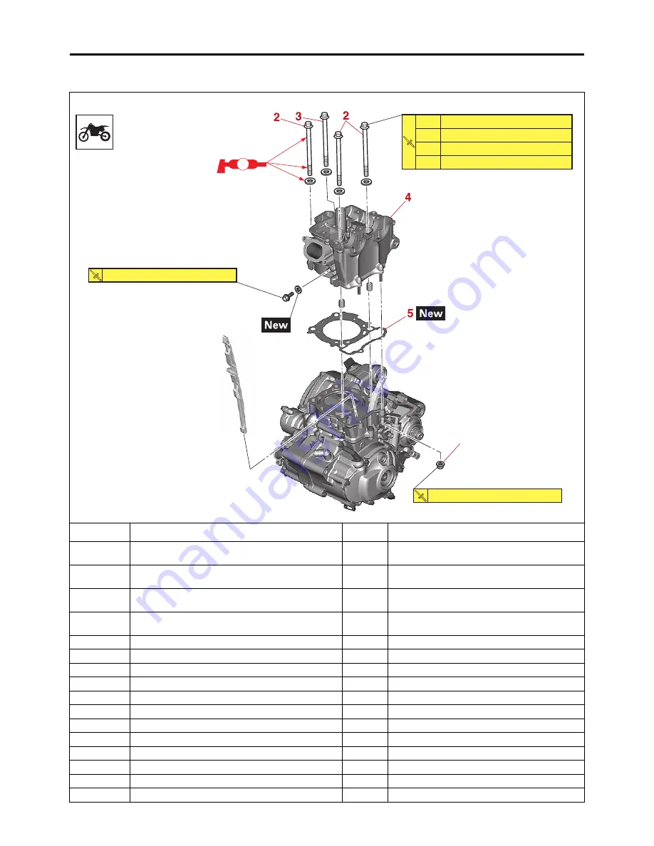 Yamaha YZ250FX 2022 Скачать руководство пользователя страница 207