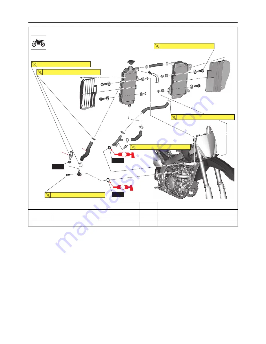 Yamaha YZ250FX 2022 Owner'S Service Manual Download Page 268