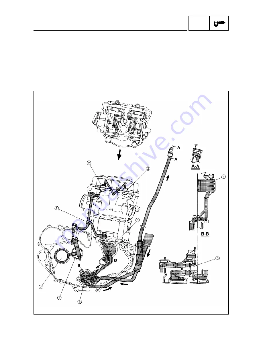 Yamaha YZ426F(M)/LC Скачать руководство пользователя страница 124