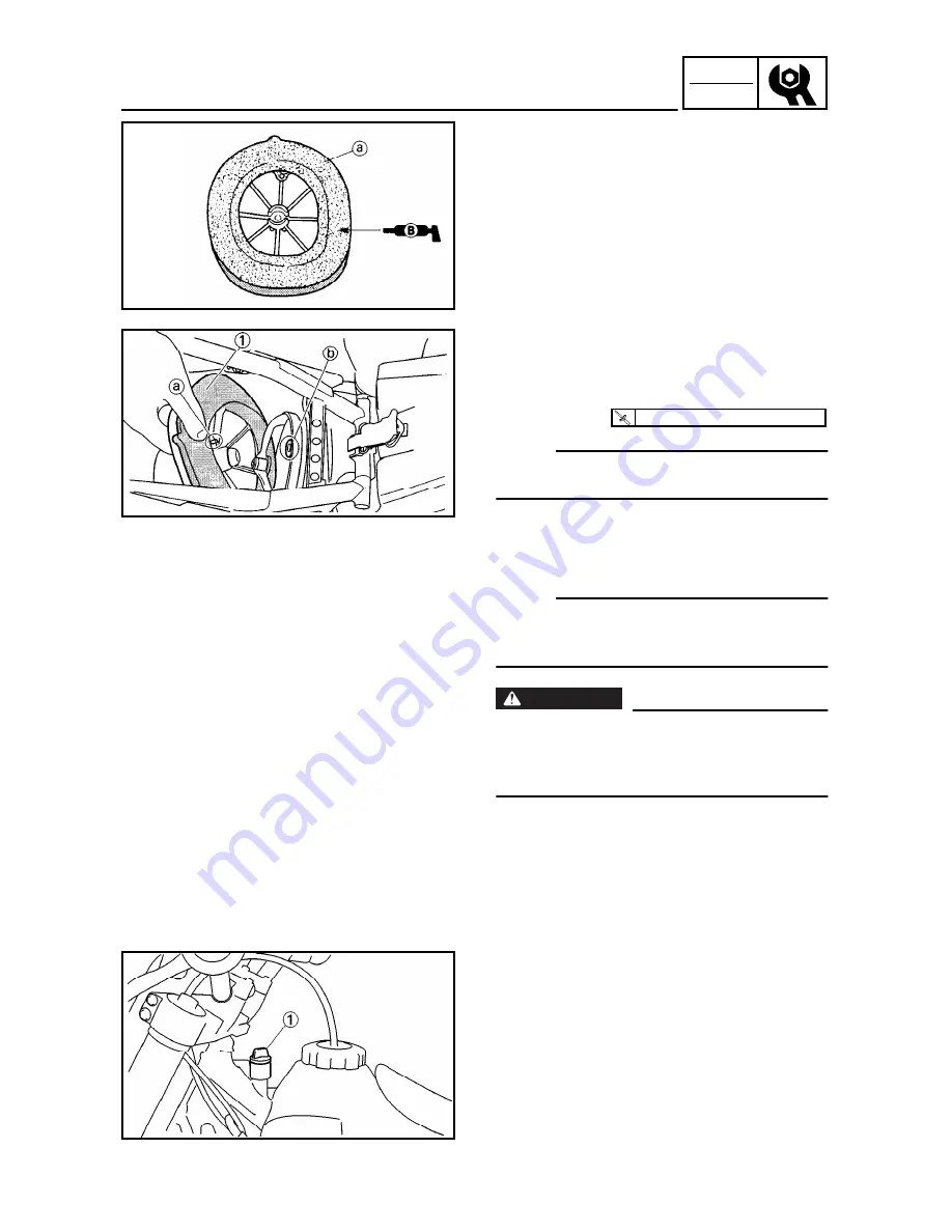 Yamaha YZ426F(M)/LC Owner'S Service Manual Download Page 166