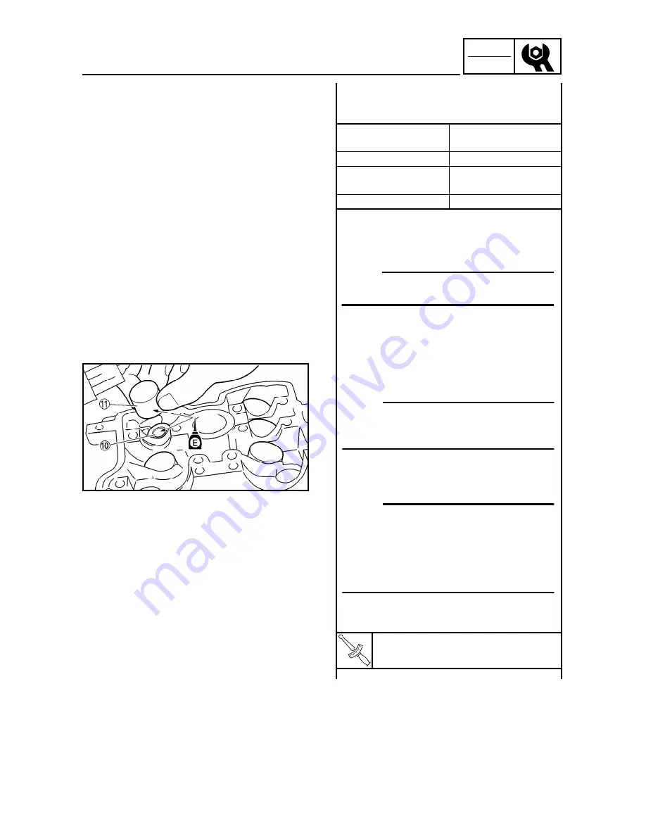 Yamaha YZ426F(M)/LC Owner'S Service Manual Download Page 182