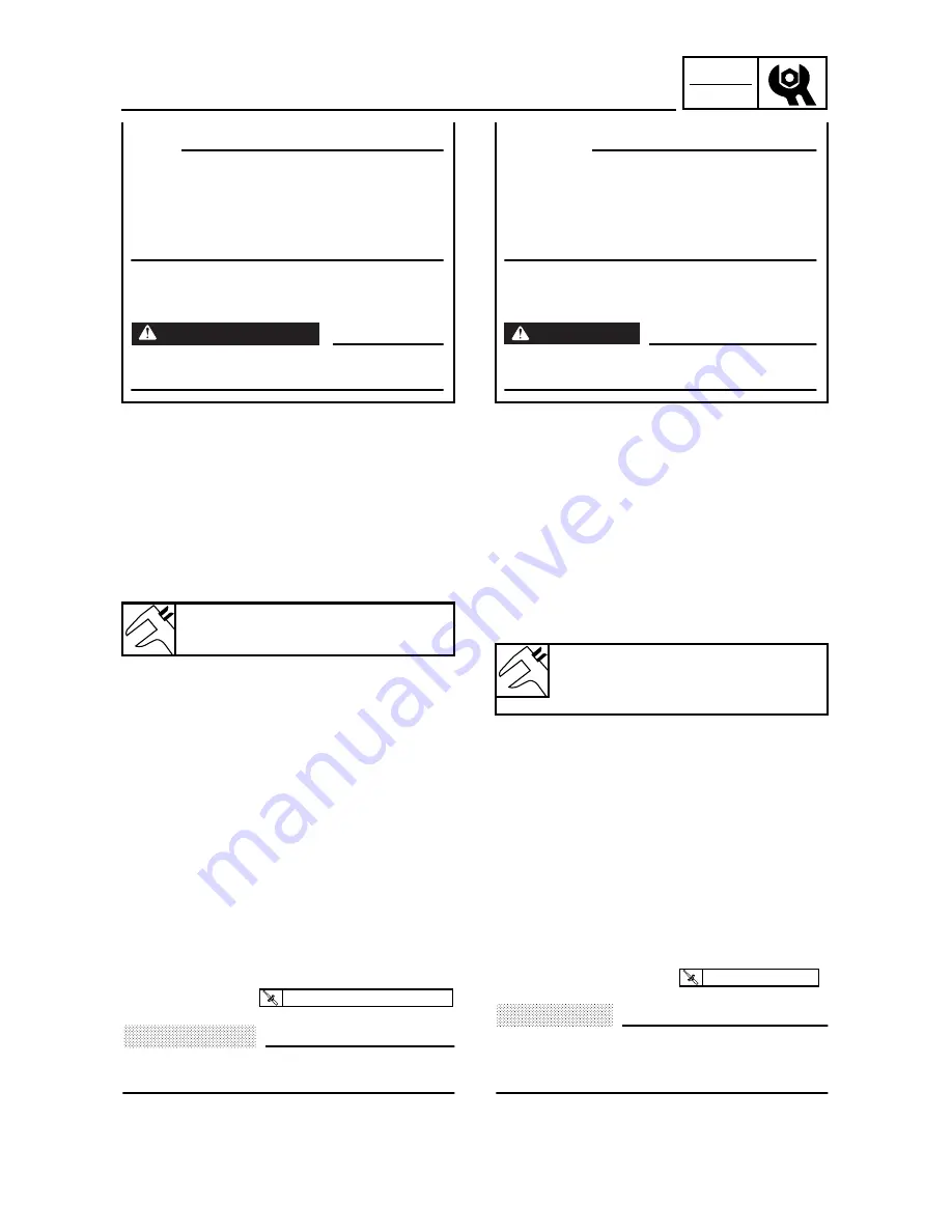 Yamaha YZ426F(M)/LC Owner'S Service Manual Download Page 193