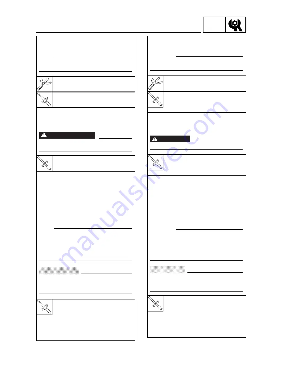 Yamaha YZ426F(M)/LC Owner'S Service Manual Download Page 229