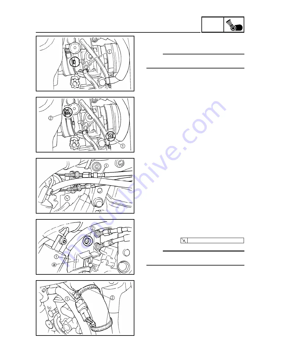 Yamaha YZ426F(M)/LC Owner'S Service Manual Download Page 266