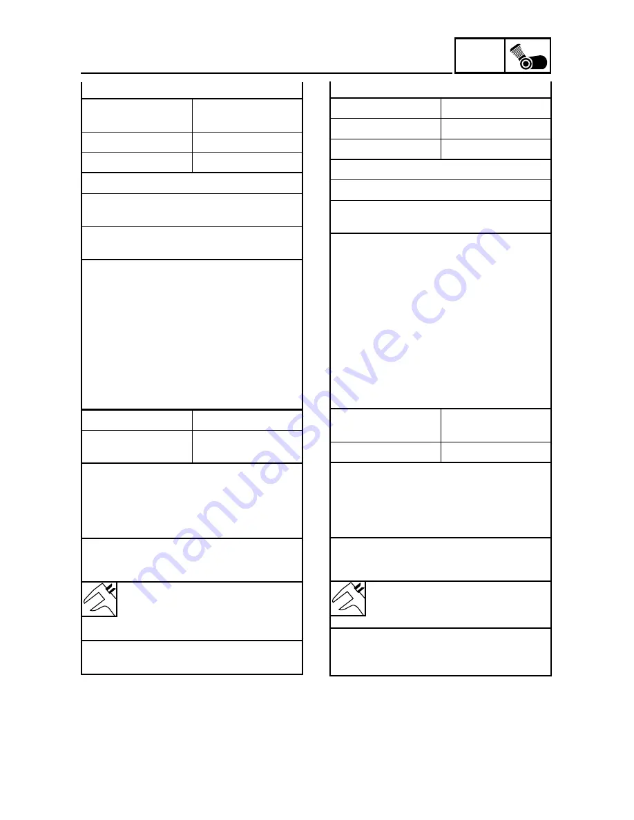 Yamaha YZ426F(M)/LC Owner'S Service Manual Download Page 309