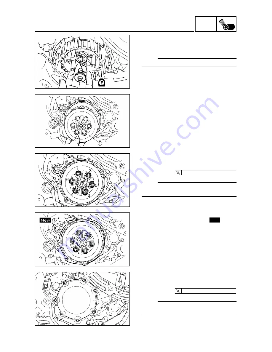 Yamaha YZ426F(M)/LC Owner'S Service Manual Download Page 326