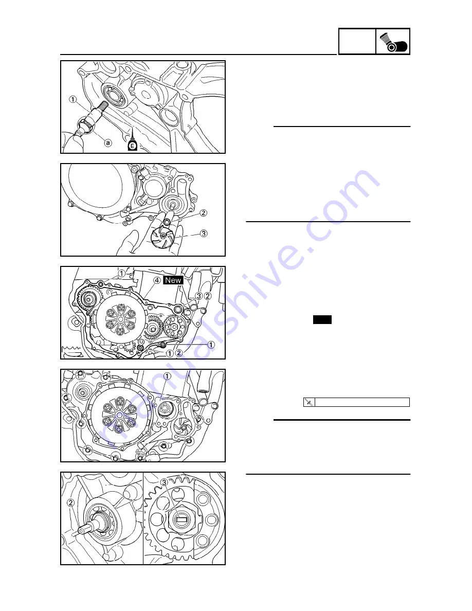 Yamaha YZ426F(M)/LC Owner'S Service Manual Download Page 336